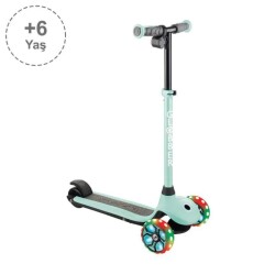 Globber One K E-Motion 4 Plus Işıklı Elektrikli Scooter Mint Yeşili - 3