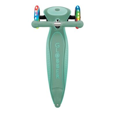 Globber Primo Plus Katlanabilir Işıklı Scooter Mint Yeşili - 3