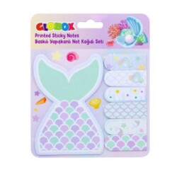 Globox Baskılı Yapışkanlı Not Kağıdı Seti - Globox