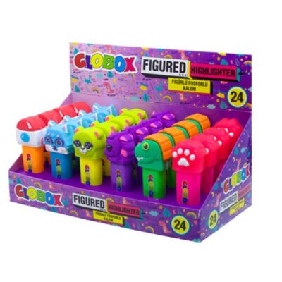 Globox Figürlü Fosforlu Kalem - 1