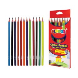 Globox Kuru Boya Tam Boy 12 Renk - Globox