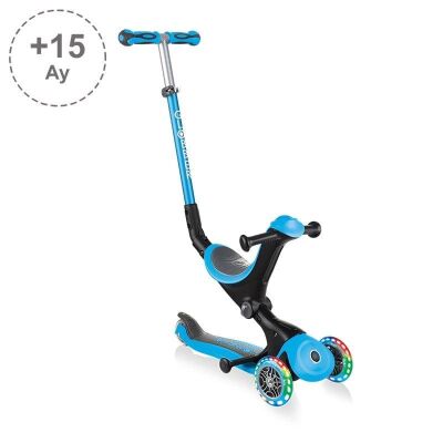 Go Up Deluxe Işıklı Scooter 15 Aydan İtibaren Mavi - 1