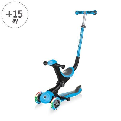 Go Up Deluxe Işıklı Scooter 15 Aydan İtibaren Mavi - 2