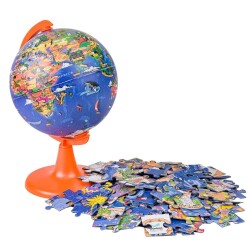 Gürbüz Küre ve 100 Parça Puzzle - Gürbüz