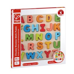 Hape Chunky Puzzle Alfabe Yapbozu - Hape