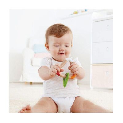 Hape Double Triangle Üçgen Diş Kaşıyıcı - 2