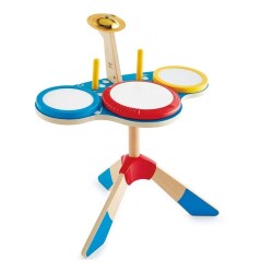 Hape Drum and Cymbal Oyuncak Davul Seti - Hape