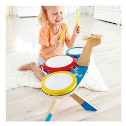 Hape Drum and Cymbal Oyuncak Davul Seti - 2