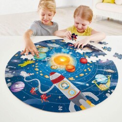 Hape Puzzle Güneş Sistemi Yuvarlak Yapboz - 2