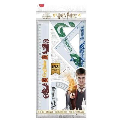 Harry Potter Cetvel Seti 30 Cm - 1