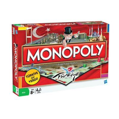 Hasbro Monopoly Türkiye Kutu Oyunu