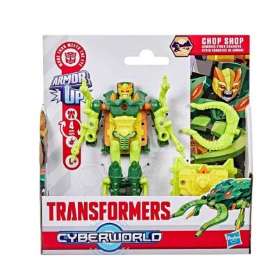 Hasbro Transformes Cyberworld Zırhlı Araba Chop Shop - 1