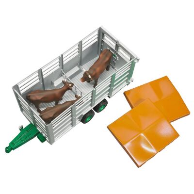 Hayvan Taşıma Römorku ve İnek - 1