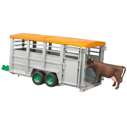 Hayvan Taşıma Römorku ve İnek - 2