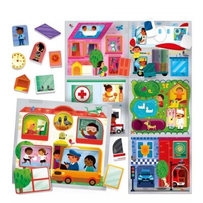 Headu Baby Play Town Oyun Montessori 2-5 Yaş - 3
