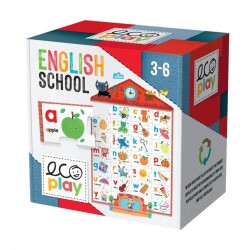 Headu Ecoplay English School Puzzle 3-6 Yaş - Headu