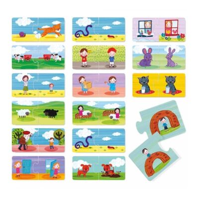 Headu Zıt Kavramlar Puzzle 3-6 Yaş - 2