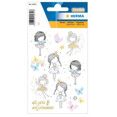 Herma Magic Sticker Glitery Masal Prensesi 15612 - 1