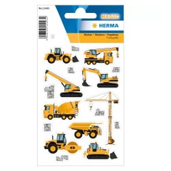 Herma Sticker İnşaat Araçları - Herma