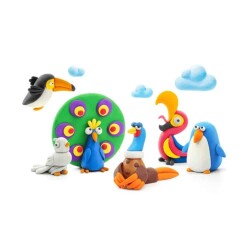 Hey Clay Yaratıcı Kil Seti - Birds - 3