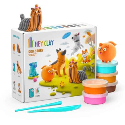 Hey Clay Yaratıcı Kil Seti - Dog Story - 1