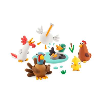 Hey Clay Yaratıcı Kil Seti - Farm Birds - 3