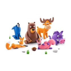 Hey Clay Yaratıcı Kil Seti - Forest Animals - 3