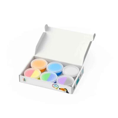 Hey Clay Yaratıcı Kil Seti - Toucan, Penguin, Peacock - 2