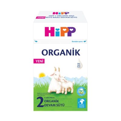 HiPP 2 Organik Keçi Sütü Bazlı Devam Sütü 400 gr - 1