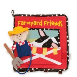 Hışırtılı Bebek Aktivite Kitabı Çiftçi - Manhattan Toy