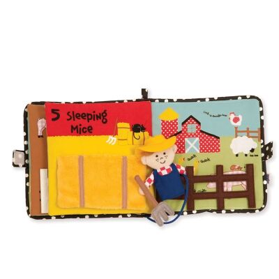 Hışırtılı Bebek Aktivite Kitabı Çiftçi - 3