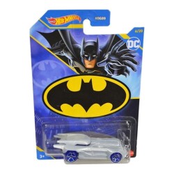 Hot Wheels Batman Temalı Araba Batmobile Gri - Mattel