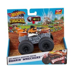 Hot Wheels Monster Trucks 1:43 Kükreyen Araba Roarin Wreckers - Mattel
