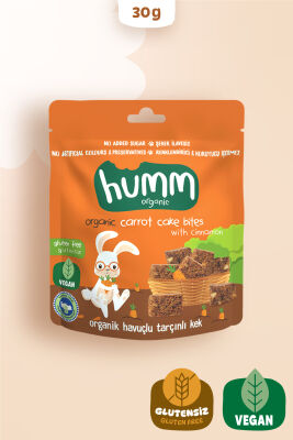 Humm Organik Glutensiz Vegan Havuçlu ve Tarçınlı Kek - 5