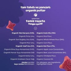 Humm Organik Pancarlı ve Tam Tahıllı Vegan Puflar - 3
