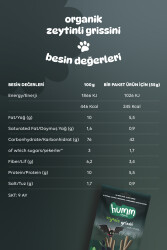 Humm Organik Vegan Grissini Zeytinli 55 gr - 2