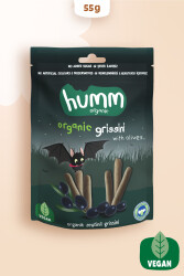 Humm Organik Vegan Grissini Zeytinli 55 gr - Humm
