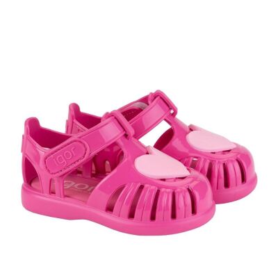 Igor Kız Çocuk Tobby Gloss Love Sandalet S10310 - 1