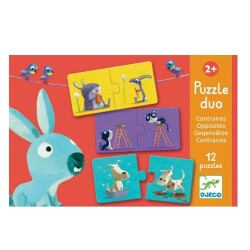 İkili Puzzle Duo Opposites - Djeco