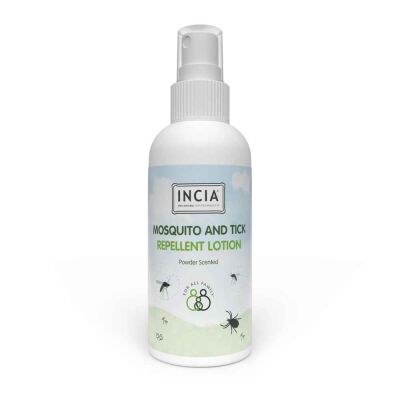 İncia Pudra Kokulu Sivrisinek ve Kene Kovucu Losyon 100 ml - 1