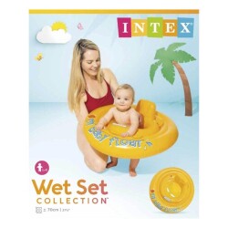 Intex Bebek Flatörü Sarı Simit 70 Cm - Intex