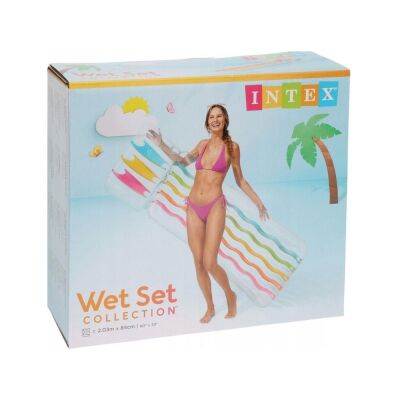 Intex Deniz Yatağı Gökkuşağı Desenli - 2