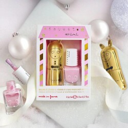 Inuwet 2li Su Bazlı Oje ve Dudak Balmı Seti Cheesecake Aromalı ve Karpuz Kokulu - 2