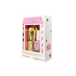 Inuwet 2li Su Bazlı Oje ve Dudak Balmı Seti Cheesecake Aromalı ve Karpuz Kokulu - 3