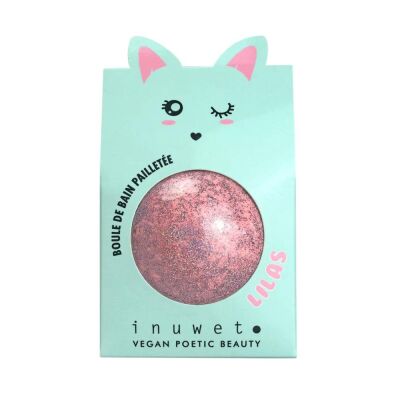 İnuwet Bath Bomb Glitter Rose Kokulu Sabun - 1