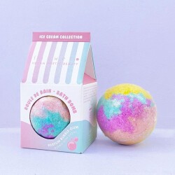 İnuwet Bath Bomb Ice Cream Bubble Gum Banyo Bombası - 2