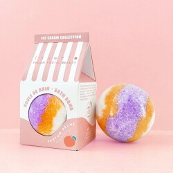 İnuwet Bath Bomb Icecream Peach Şeftali (Banyo Bombası) - 3