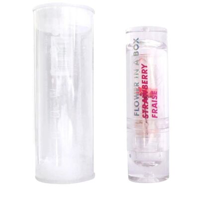 İnuwet Çiçek Detaylı Dudak Kremi Çilek Kokulu - 3