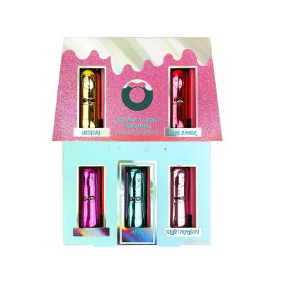 İnuwet Coffret House Of Winterland 5'li Metal Dudak Kremi Seti - 1