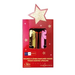 İnuwet Duo Baume Htoile 2'li Metal Dudak Kremi Seti - 1